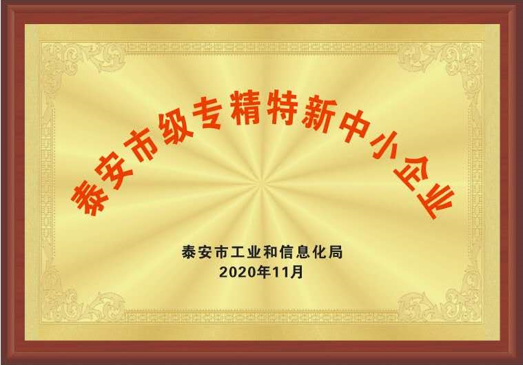 山东嘉云集团荣获专精特新中小企业