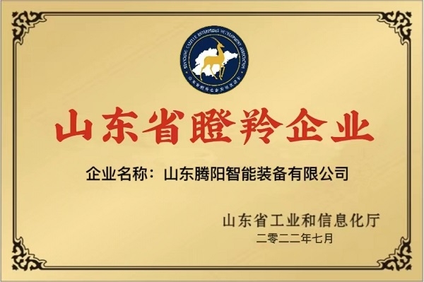 山东嘉云集团荣获山东瞪羚企业